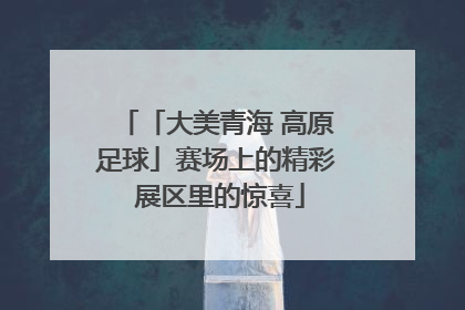 「大美青海 高原足球」赛场上的精彩 展区里的惊喜