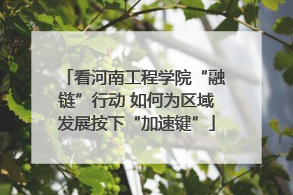 看河南工程学院“融链”行动 如何为区域发展按下“加速键”