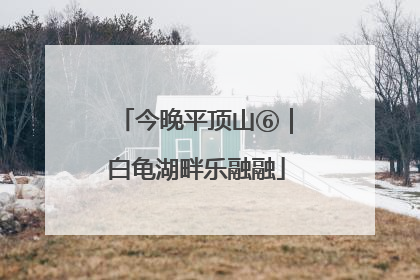 今晚平顶山⑥｜白龟湖畔乐融融