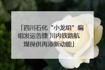 四川石化“小龙组”编组发运告捷 川内铁路航煤保供再添新动能