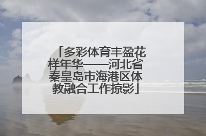 多彩体育丰盈花样年华——河北省秦皇岛市海港区体教融合工作掠影