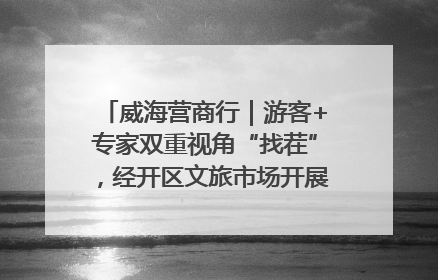威海营商行｜游客+专家双重视角“找茬”，经开区文旅市场开展暑期前“体检”