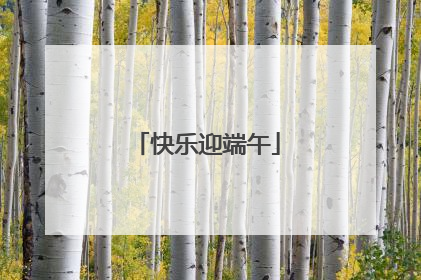 快乐迎端午
