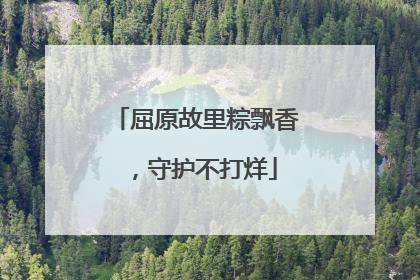 屈原故里粽飘香，守护不打烊