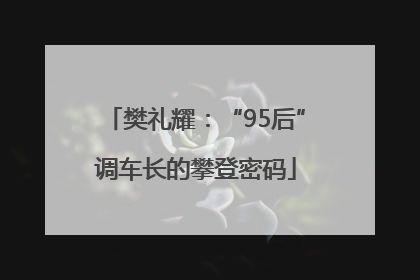 樊礼耀：“95后”调车长的攀登密码