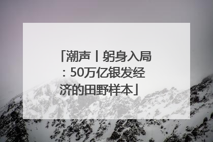 潮声丨躬身入局：50万亿银发经济的田野样本
