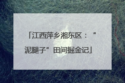 江西萍乡湘东区：“泥腿子”田间掘金记