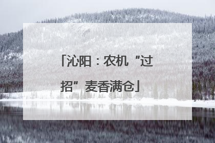 沁阳：农机“过招”麦香满仓