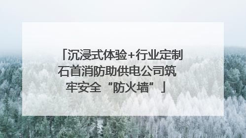 沉浸式体验+行业定制 石首消防助供电公司筑牢安全“防火墙”