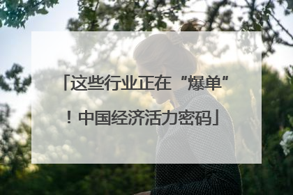 这些行业正在“爆单”！中国经济活力密码