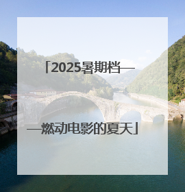 2025暑期档——燃动电影的夏天